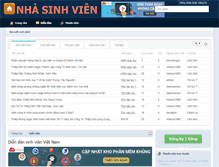 Tablet Screenshot of forum.nhasinhvien.net